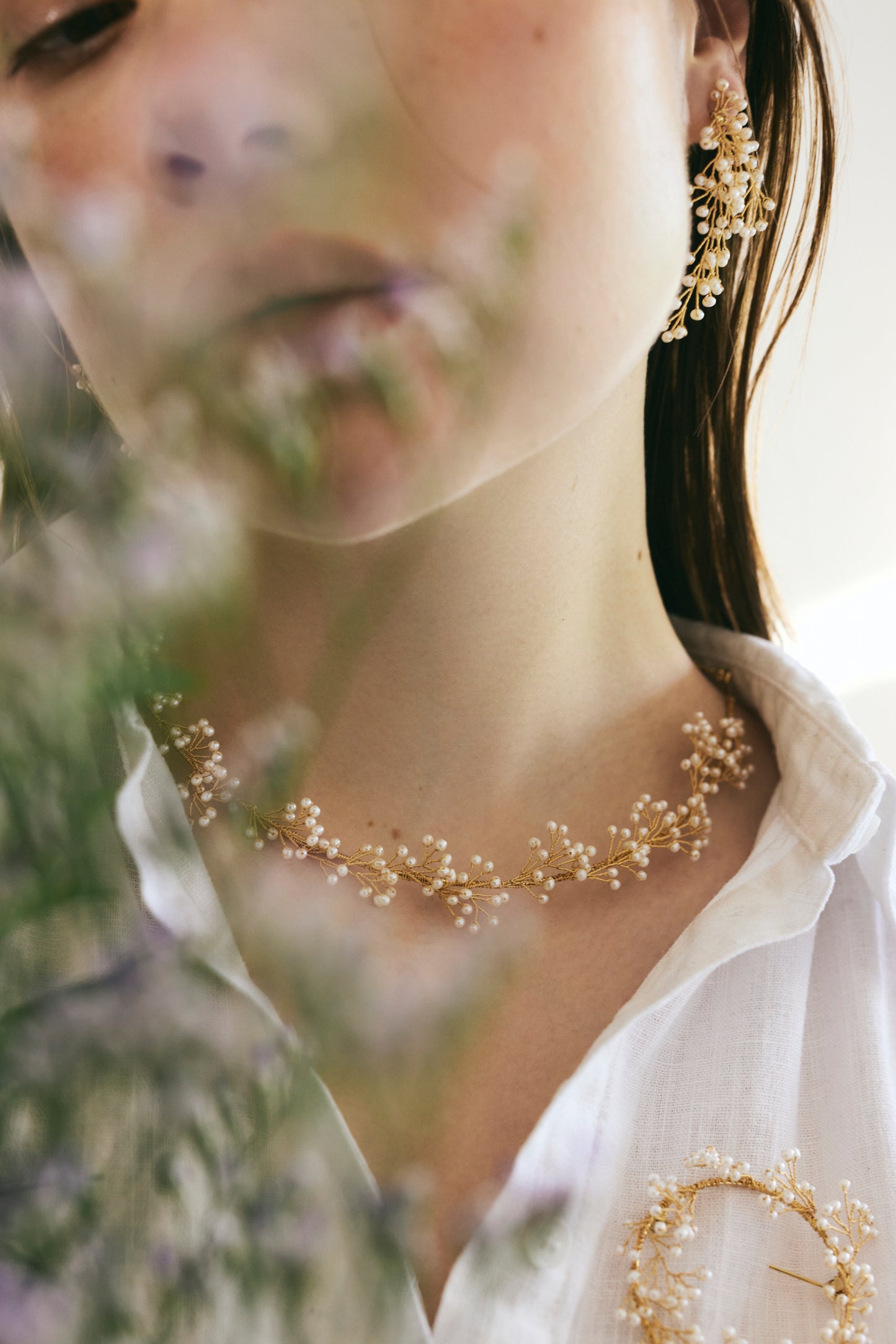 Mimosa Rain Necklace