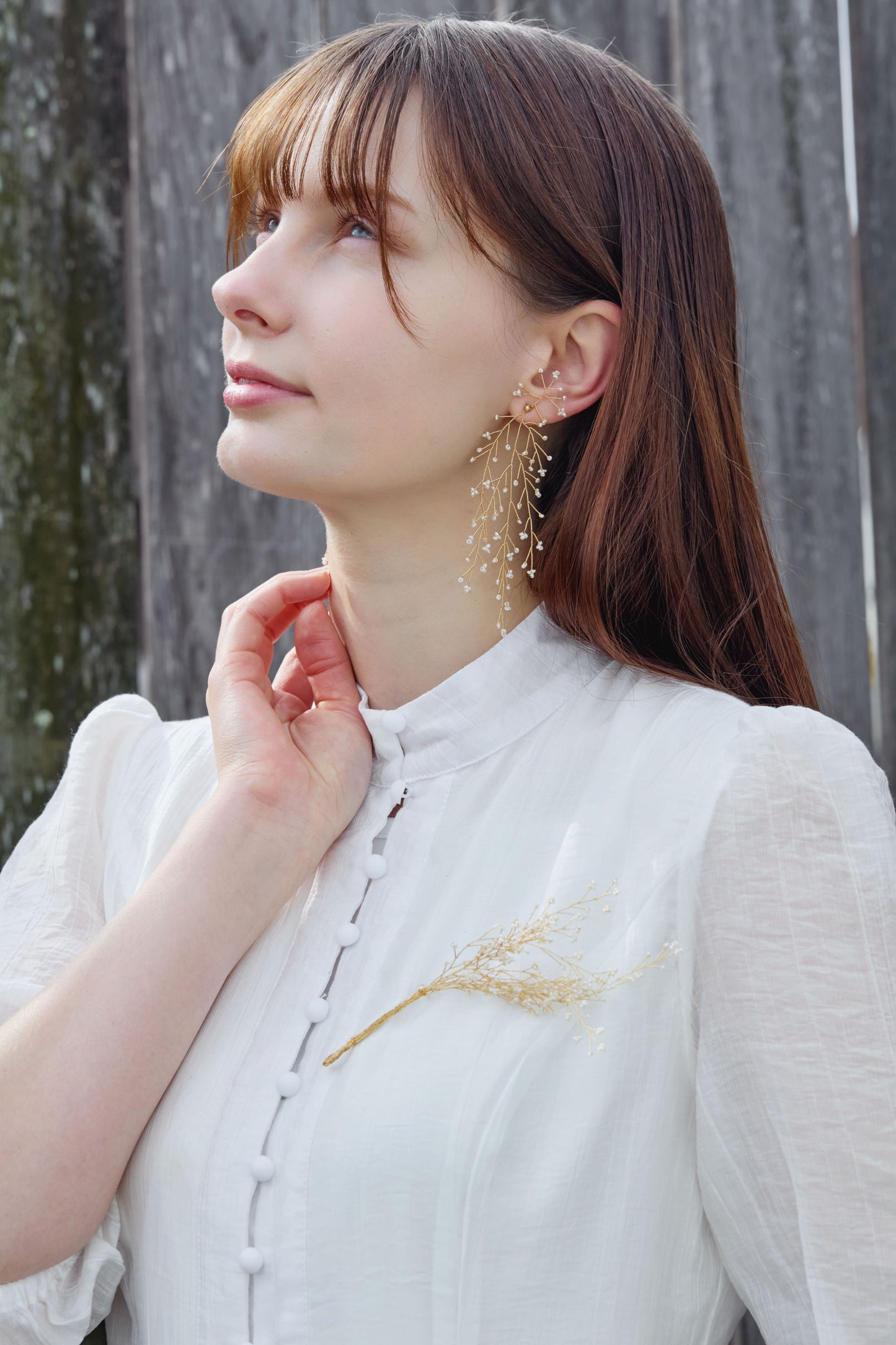 Mimosa Dew Brooch