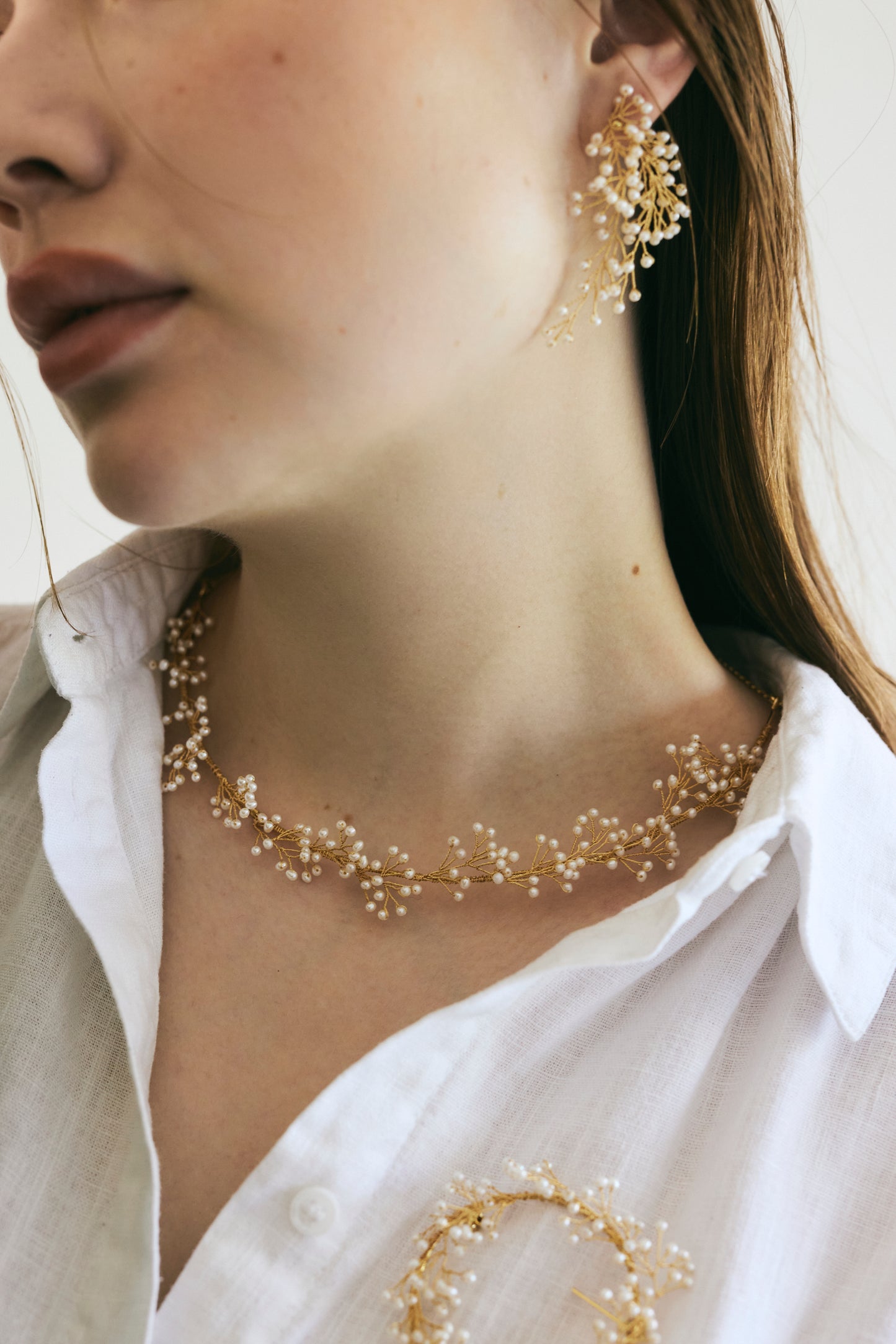 Mimosa Rain Necklace