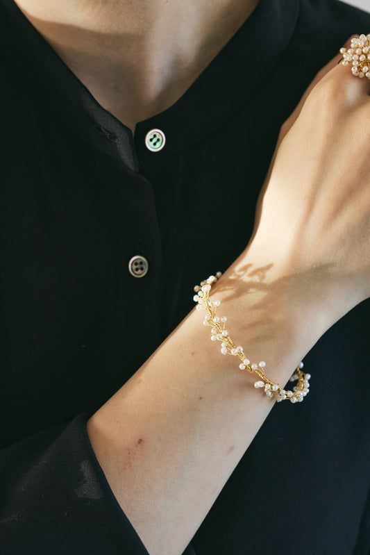 Mimosa Rain Branch Bangle