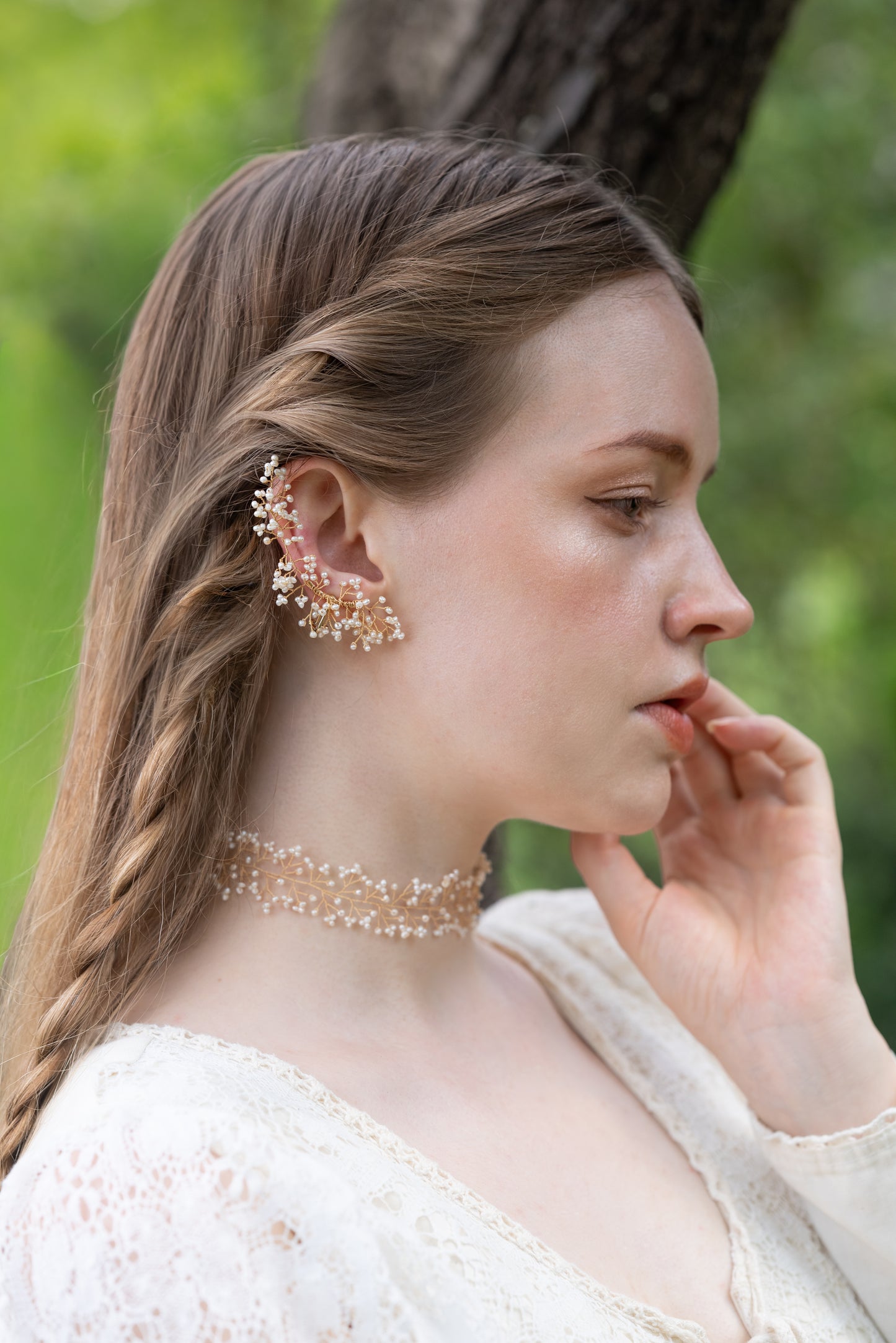 Mimosa Rain Choker