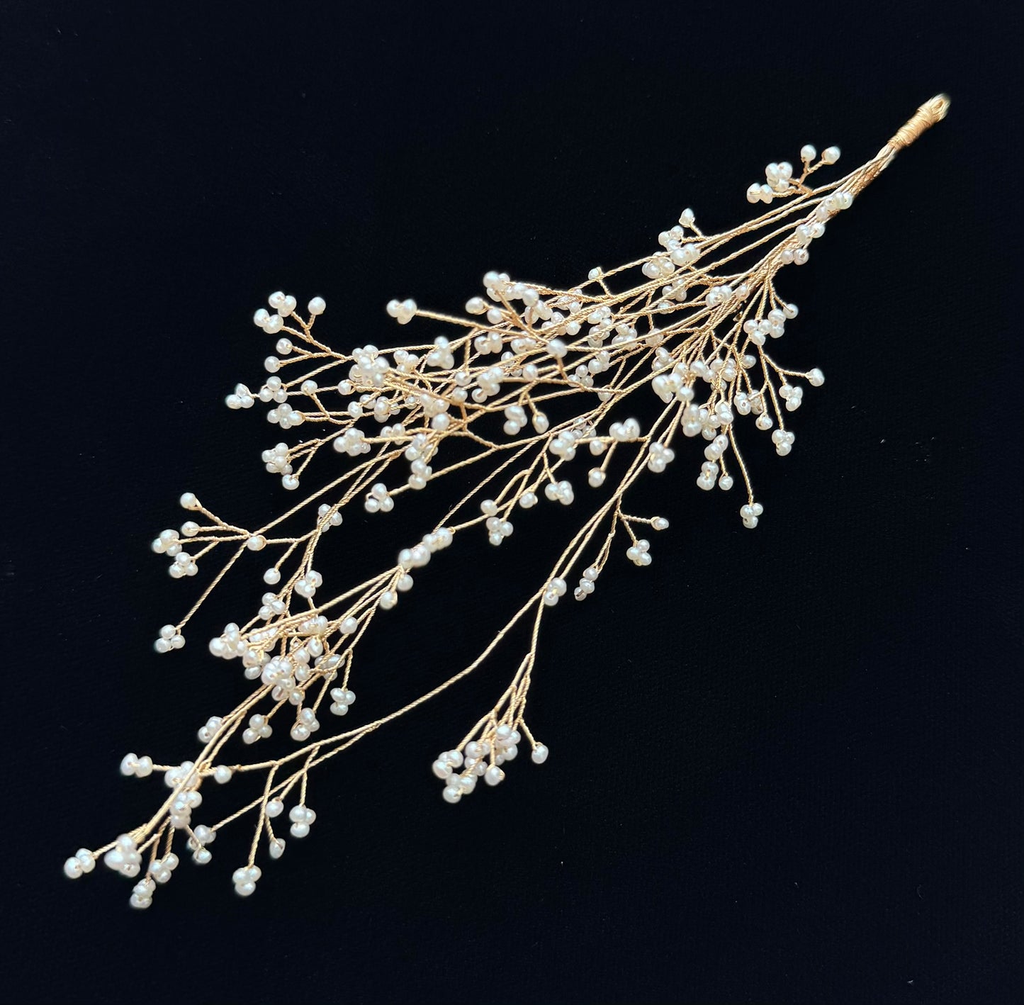 Mimosa Rain Brooch