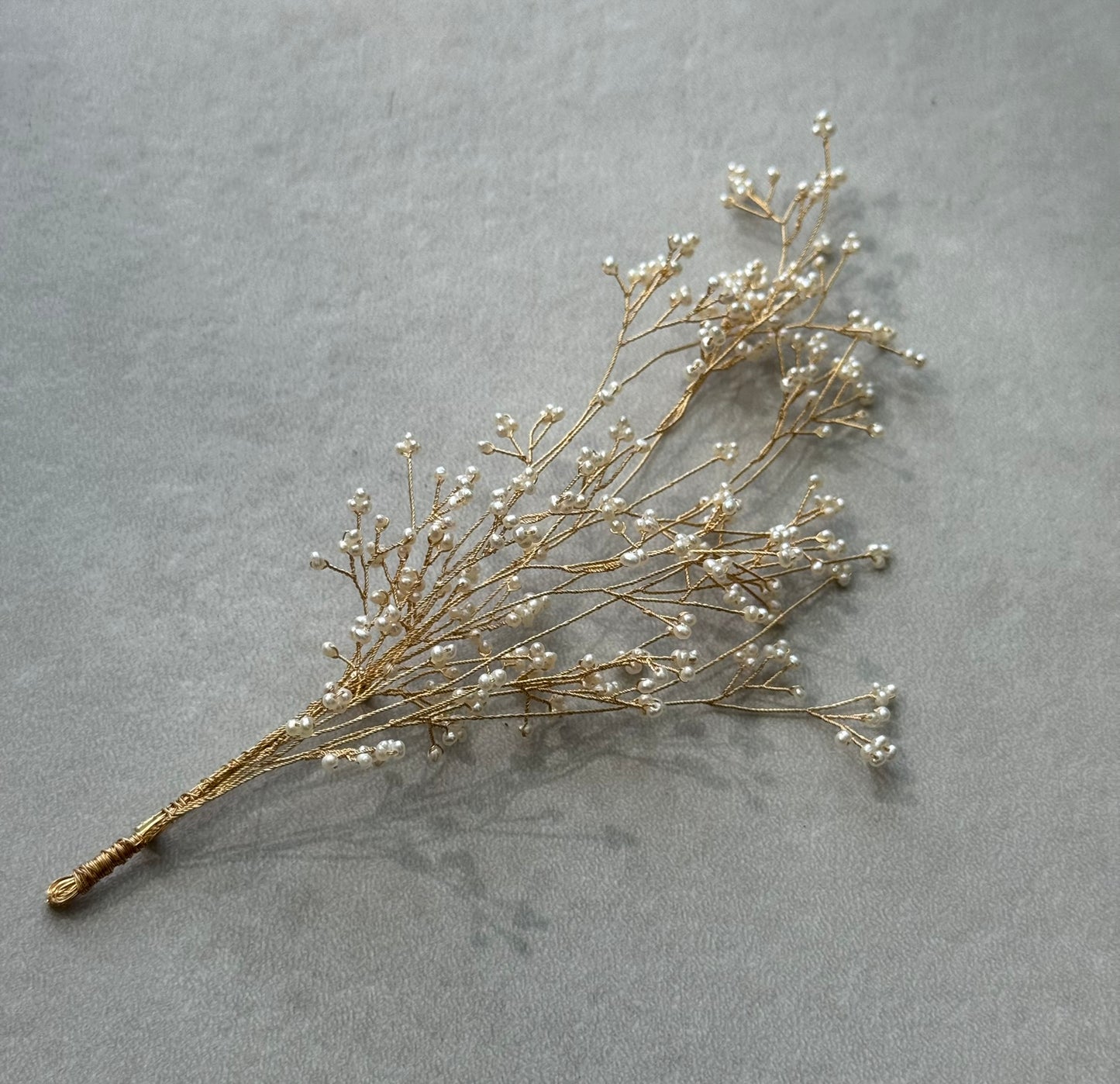 Mimosa Rain Brooch