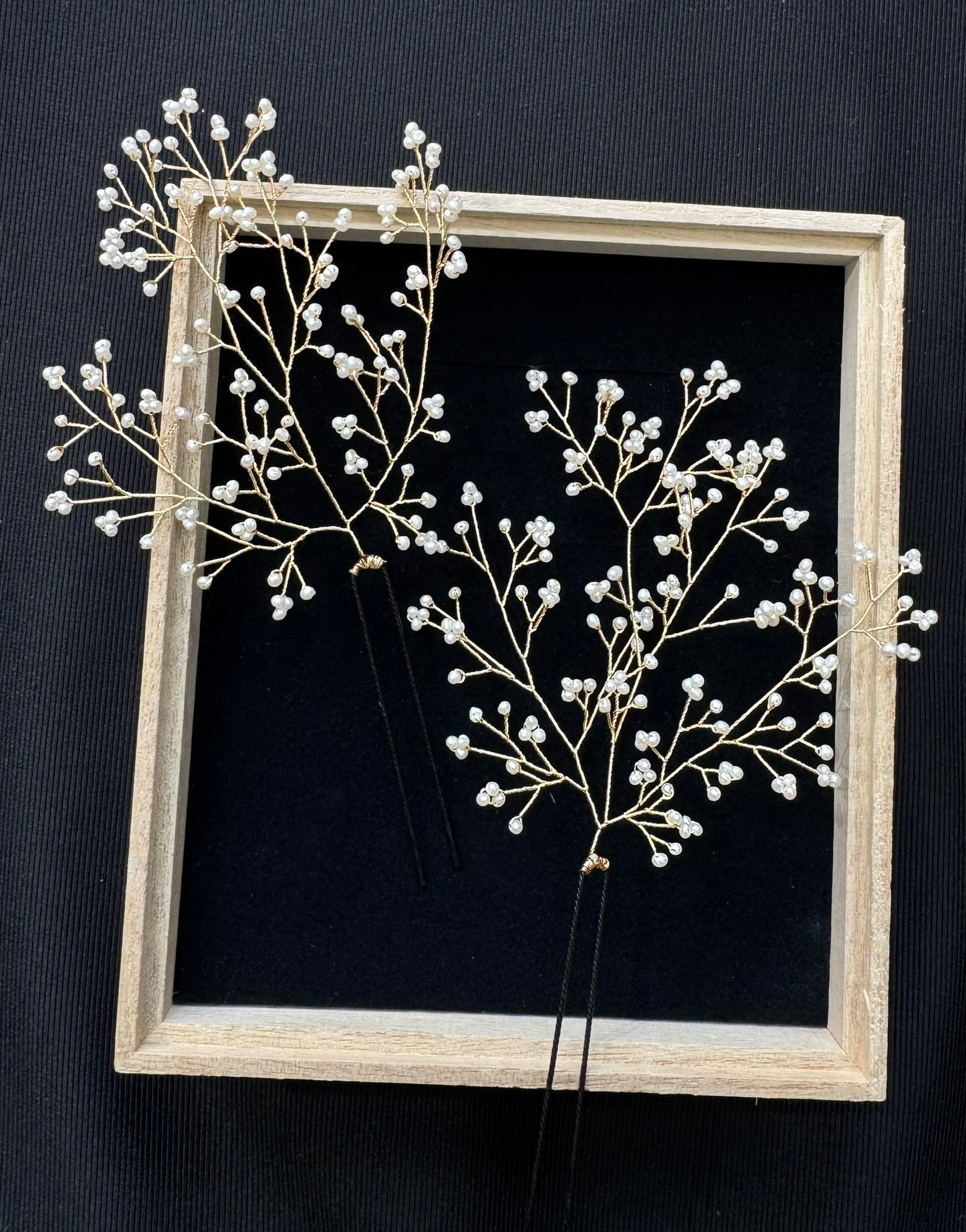 Mimosa Rain Hairpin