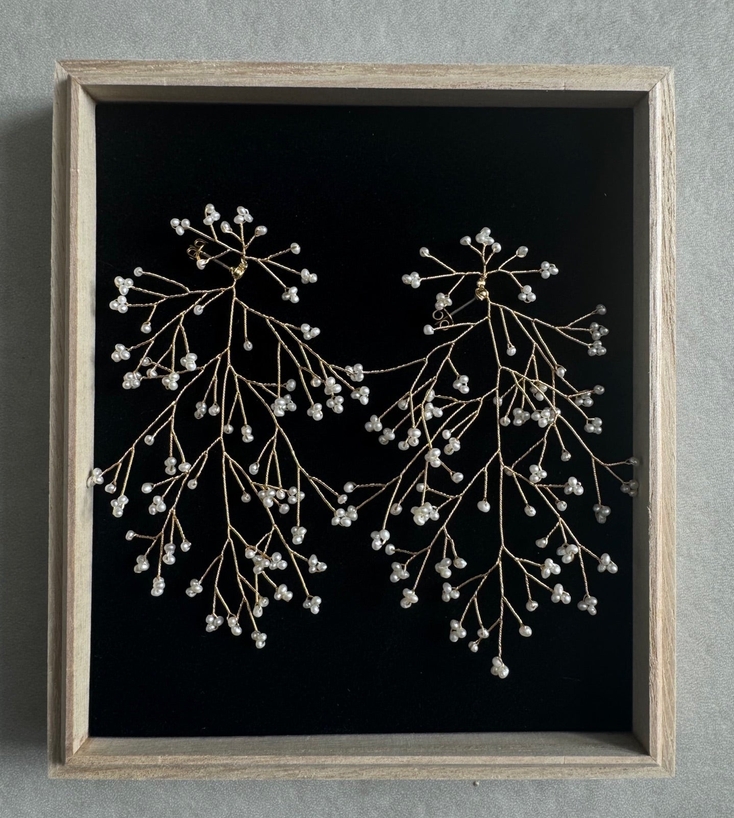 Mimosa Rain Pierced Earrings