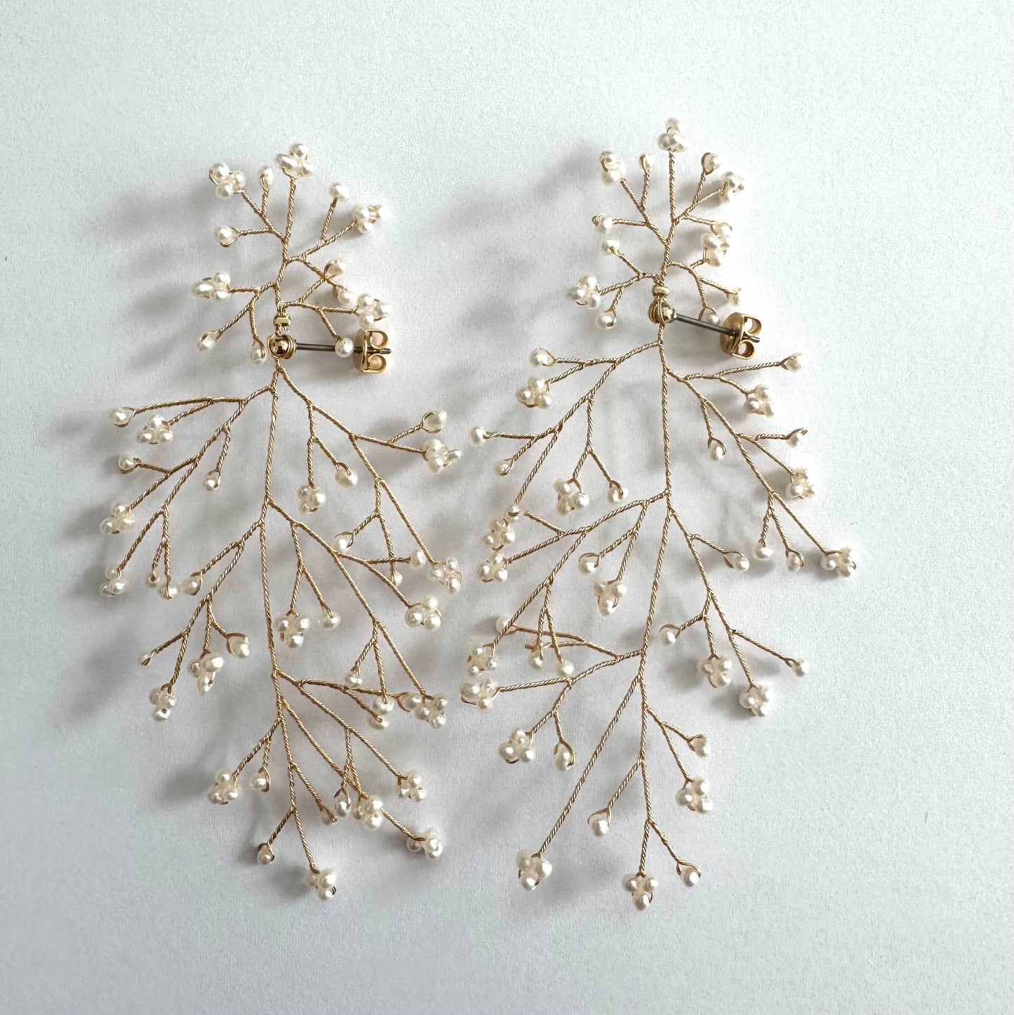 Mimosa Rain Petit Pierced Earrings