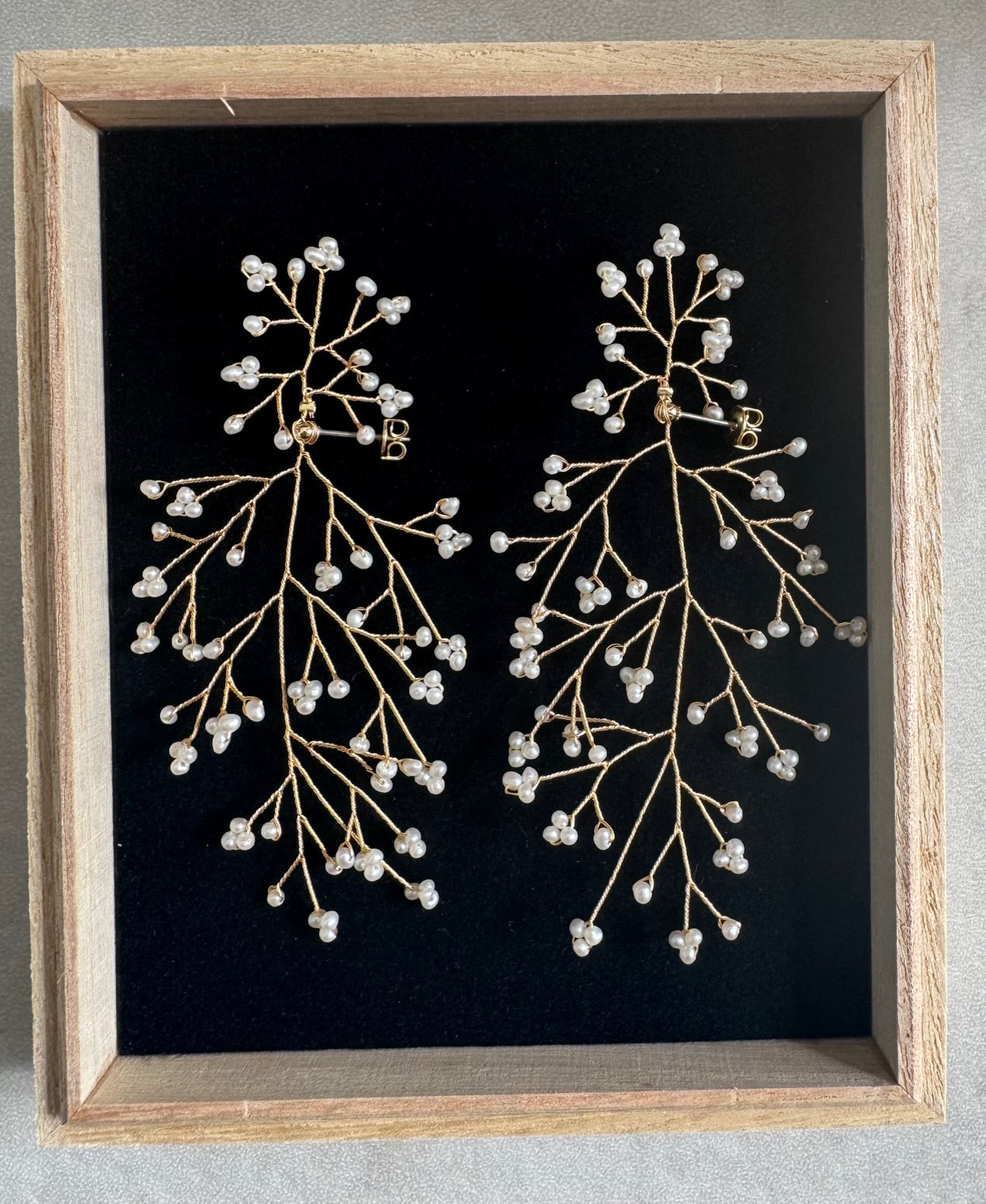 Mimosa Rain Petit Pierced Earrings