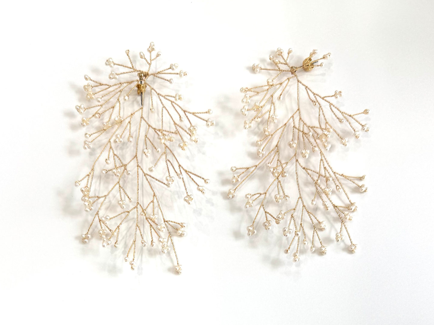Mimosa Rain Pierced Earrings