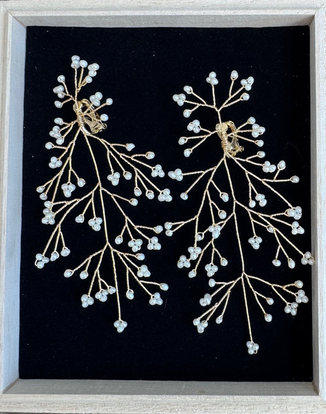 Mimosa Rain Petit Clip-on Earrings