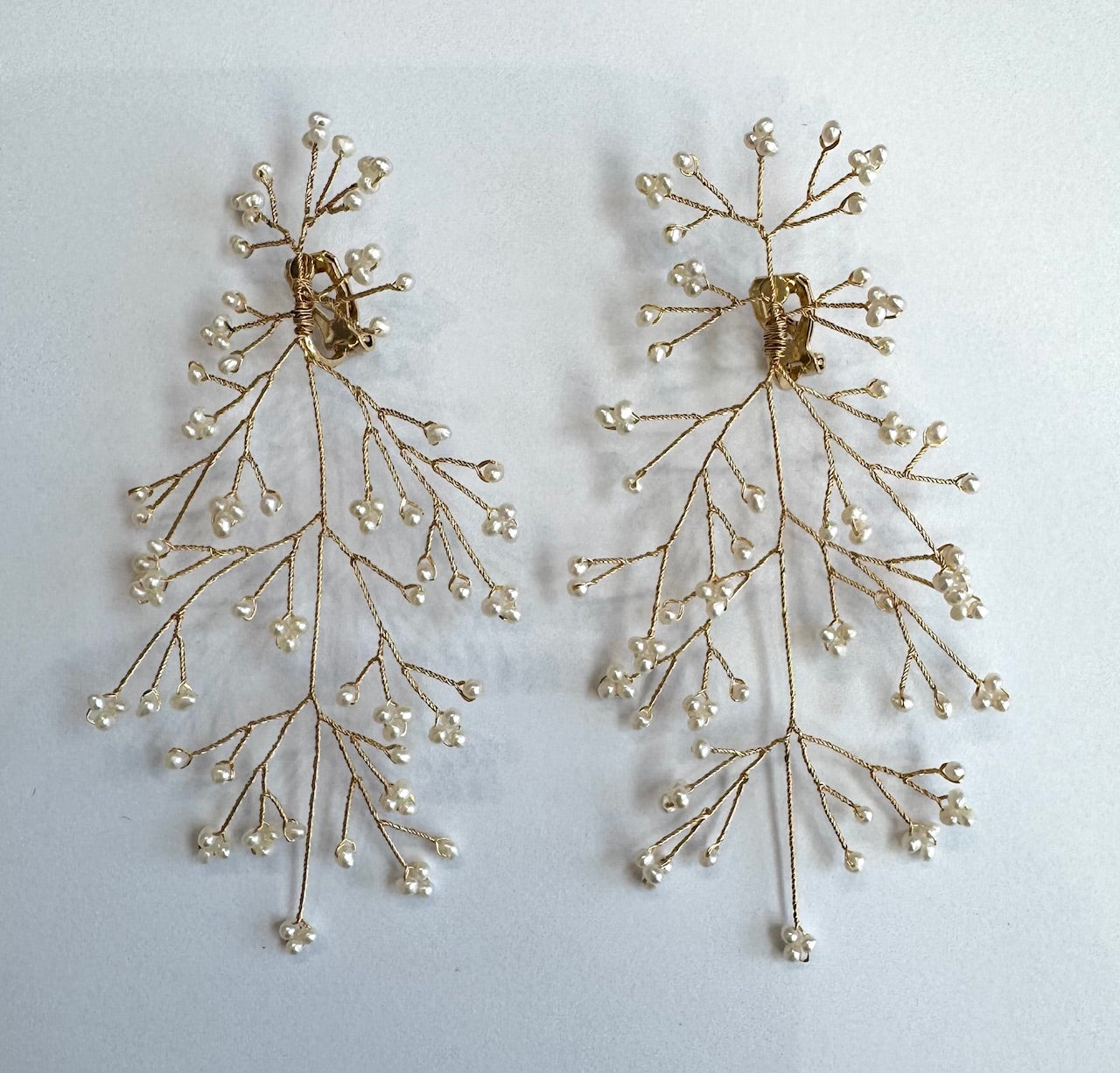 Mimosa Rain Petit Clip-on Earrings