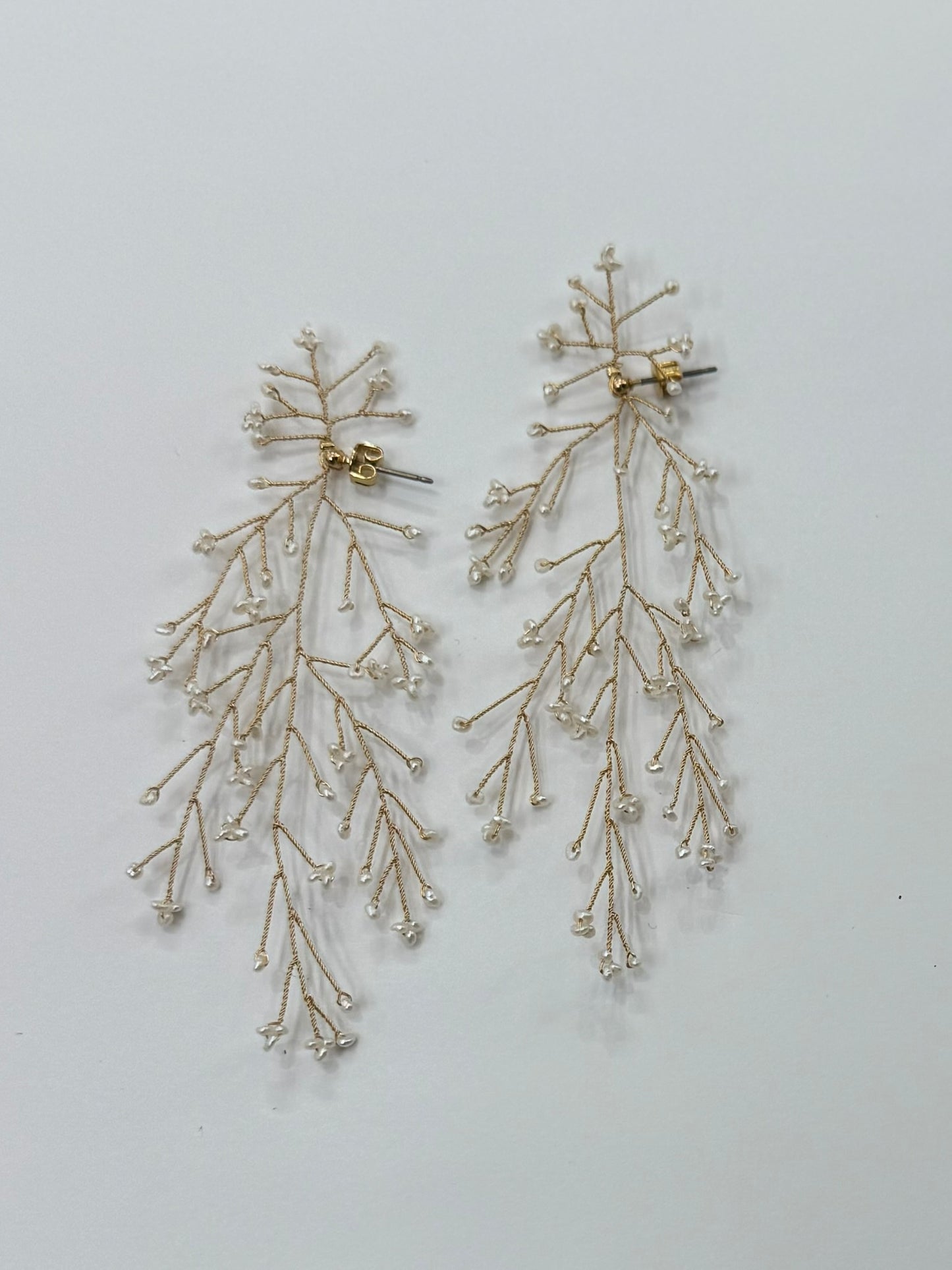 Mimosa Dew Medium Pierced Earrings