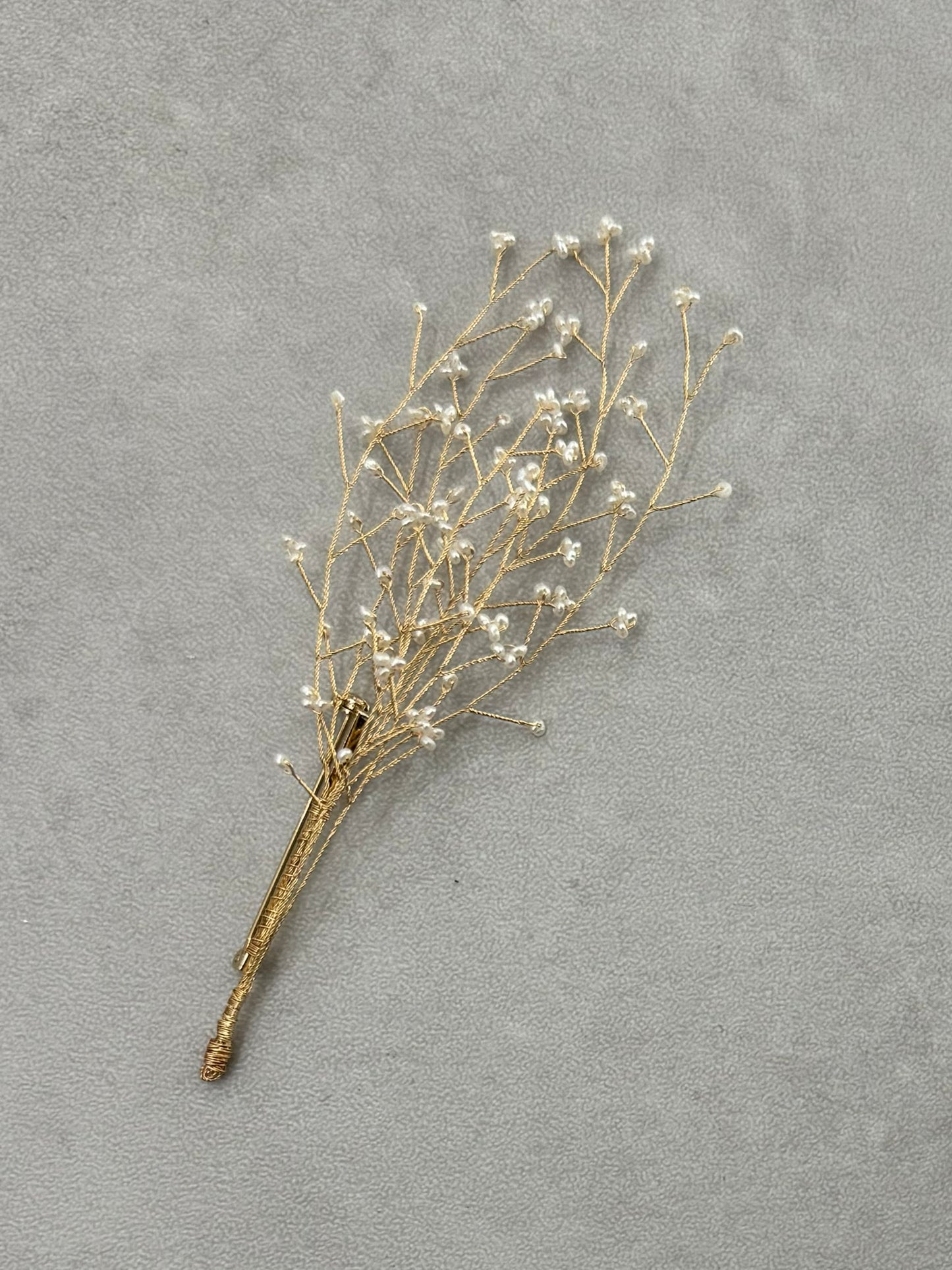 Mimosa Dew Petit Brooch