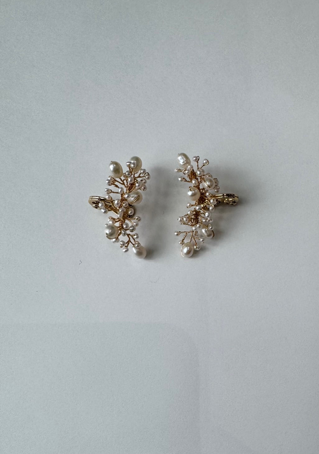 Lily Arch Drop Ear Cuffs